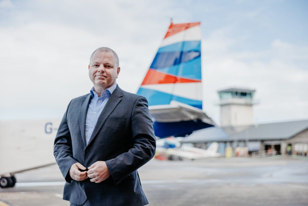 Jonathan Hinkles, Managing Director of Skybus